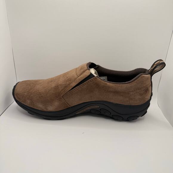 Merrell Men’s Jungle‎ Moc Dark Earth Brown Suede Leather Shoe Boot- Size 12 main image 8